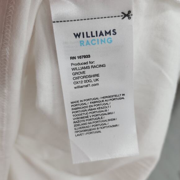 Williams Racing Las Vegas Grand Prix Short Sleeve Tee Shirt Size XXL - Picture 5 of 7